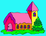 Dibuix Casa pintat per gemma