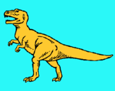 Dibuix Tiranosaurus Rex pintat per xavi