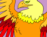 Dibuix Àguila Imperial Romana pintat per carlesfullet