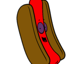 Dibuix Hot dog pintat per oumayma   torqui