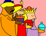 Dibuix Els Reis Mags 3 pintat per laia fargas