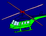 Dibuix Helicòpter  pintat per YOKOHAMA