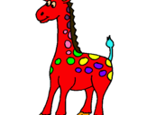 Dibuix Girafa pintat per BERNAT