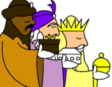 Dibuix Els Reis Mags 3 pintat per ArnauJ