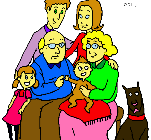 Dibuix Família pintat per emmaroviracorona