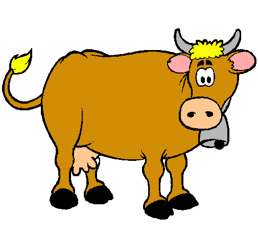 Dibuix Vaca lletera pintat per maria boatella