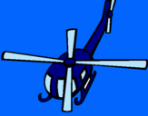Dibuix Helicòpter V pintat per YOKOHAMA