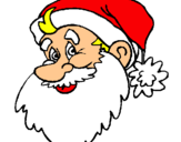 Dibuix Cara del Pare Noel pintat per laura