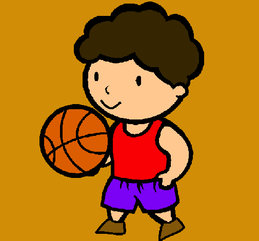 Dibuix Jugador de bàsquet pintat per ivana