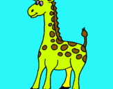 Dibuix Girafa pintat per ÈLIA C