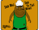 Dibuix Bad Bill pintat per joel