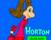 Dibuix Horton - Sally O'Maley pintat per Love