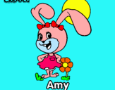 Dibuix Amy pintat per C-M-M-F