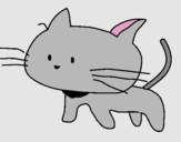 Dibuix Criatura de gat pintat per laiapratllobet