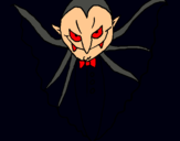 Dibuix Vampir terrorífic pintat per k chuli!!!