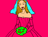 Dibuix Núvia pintat per selenia