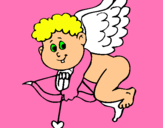 Dibuix Cupido pintat per uywuyhureu