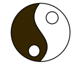 Dibuix Yin i yang pintat per NIL