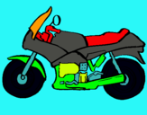 Dibuix Motocicleta pintat per isaac nogué pareja