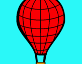 Dibuix Globus aerostàtic pintat per POL