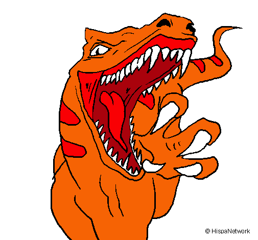Dibuix Velociraptor II pintat per saurovixpernix