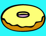Dibuix Donuts pintat per JUDIT