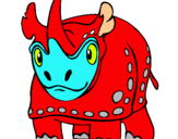 Dibuix Rinoceront  pintat per  arnau