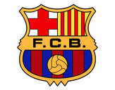 Dibuix Escut del F.C. Barcelona pintat per Jana