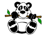 Dibuix Ós Panda pintat per judit