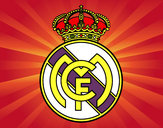 Dibuix Escut del Real Madrid C.F. pintat per ivan