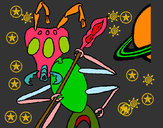 Dibuix Formiga alienigena pintat per ADRIAG