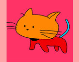 Dibuix Criatura de gat pintat per LUA060508