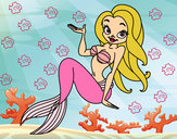 Dibuix Sirena sexy pintat per 221900