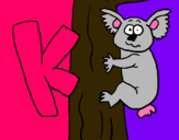 Dibuix Koala pintat per gisela   fernandez