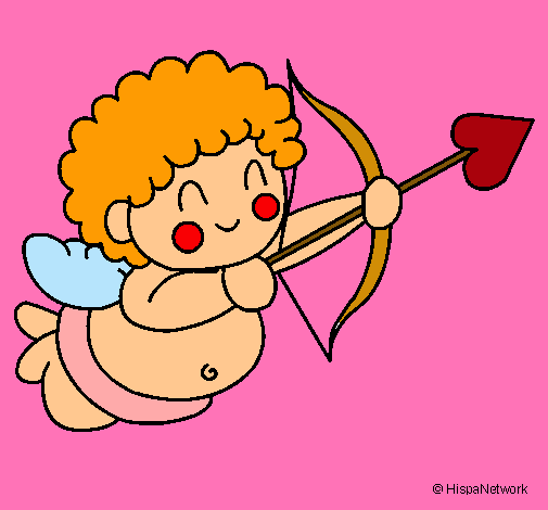 Dibuix Cupido pintat per bosky