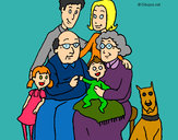 Dibuix Família pintat per Laiag