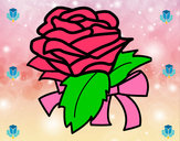 Dibuix Rosa, flor pintat per Nerea3