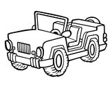 Dibuix Jeep pintat per Ramon