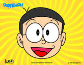 Dibuix Nobita pintat per superrita