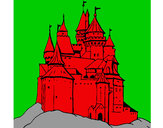Dibuix Castell medieval pintat per Roger_BF