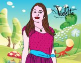 Dibuix Violetta Disney Channel pintat per Jannah
