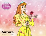 La Bella Dorment - Aurora amb una rosa