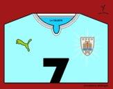 Samarreta del mundial de futbol 2014 de l'Uruguai