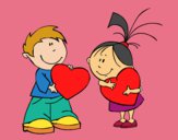 Nens a Sant Valentí
