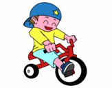 Nen en tricicle
