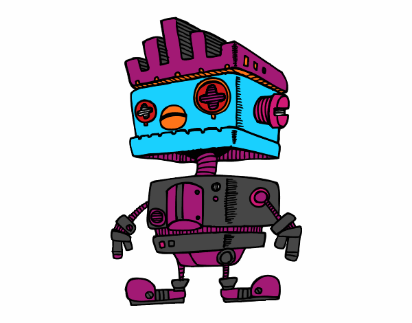 Robot amb cresta