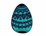 Un ou de Pasqua decorat