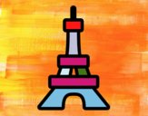 Dibuix Torre pintat per IONE