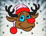 Cara de ren Rudolph