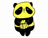 Panda amb regal